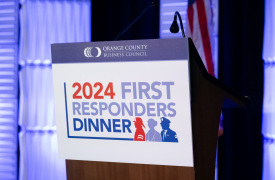 Orange County Business Council - 2024 First Responders Dinner was held at The Westin, Anaheim Resort in Anaheim, California on September 12, 2024.