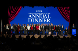 Orange County Business Council 2025 Annual Dinner & Installation of the Board of Directors was held at the Disneyland Hotel, Anaheim, California on February 27, 2025.