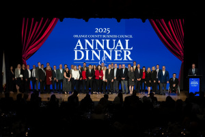 Orange County Business Council 2025 Annual Dinner & Installation of the Board of Directors was held at the Disneyland Hotel, Anaheim, California on February 27, 2025.