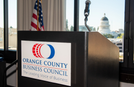Orange County Business Council Sacamento Advocacy Trip at The Citizen Hotel, Sacramento, California, March 24 & 25, 2025.