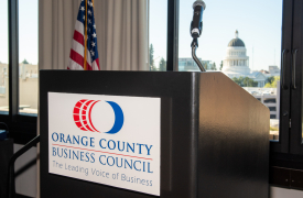 Orange County Business Council Sacamento Advocacy Trip at The Citizen Hotel, Sacramento, California, March 24 & 25, 2025.