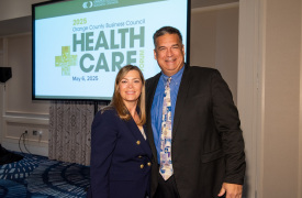 2025 Orange County Business Council Health Care Forum at The Waterfront Beach Resort in Huntington Beach, California, on May 6, 2025.