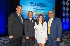 Orange County Business Council and California State University, Fullerton 31st Annual Economic Forecast Conference was held at Hyatt Regency Irvine in Irvine, California on October 30, 2025.