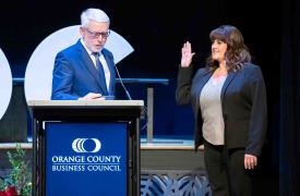 Orange County Business Council - 2023 Annual Dinner & Installation of the Board of Directors at the Disneyland Hotel in Anaheim, California on March 2, 2023.