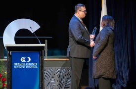 Orange County Business Council - 2023 Annual Dinner & Installation of the Board of Directors at the Disneyland Hotel in Anaheim, California on March 2, 2023.