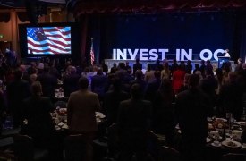 Orange County Business Council - 2023 Annual Dinner & Installation of the Board of Directors at the Disneyland Hotel in Anaheim, California on March 2, 2023.