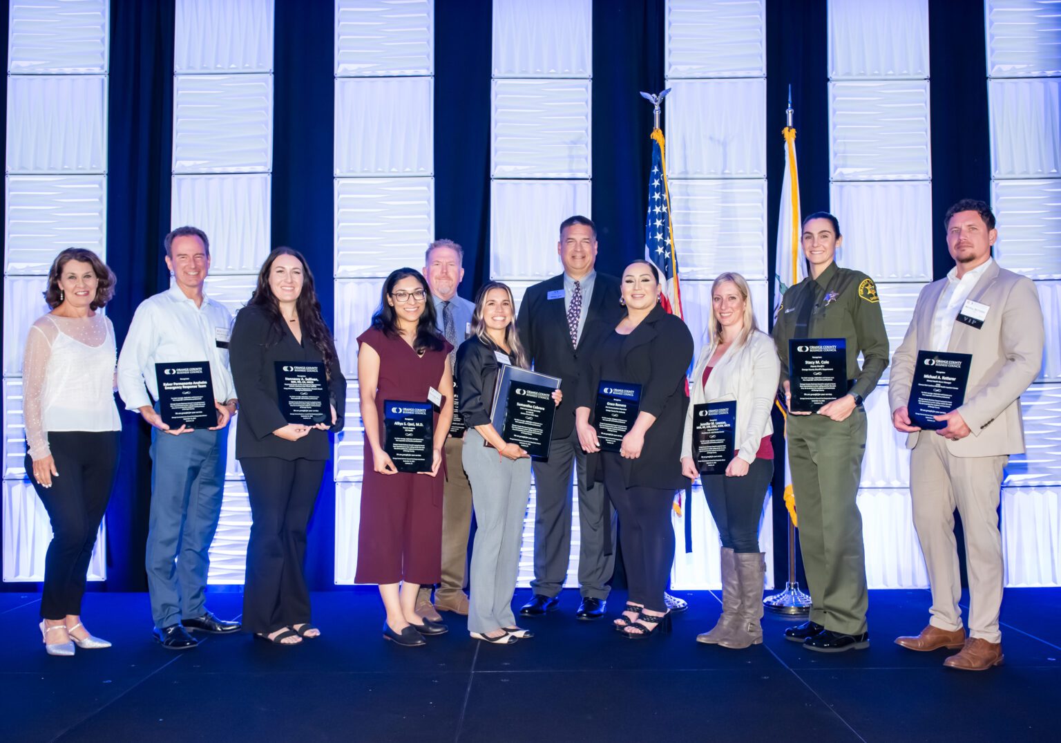 Law Enforcement, Fire and Health Care Workers Honored at Orange County Business Council’s First Responders Dinner