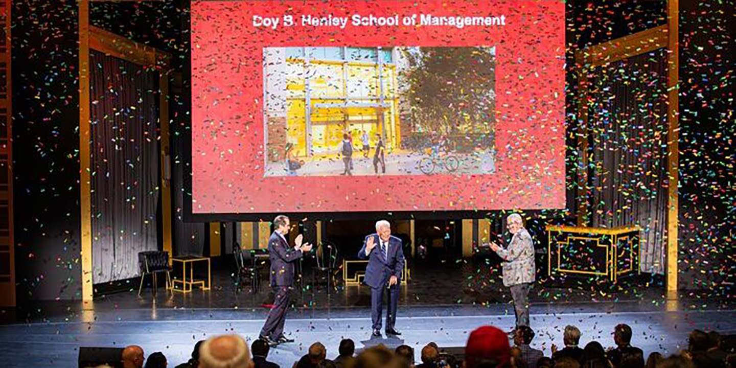 Chapman to launch Doy B. Henley School of Management