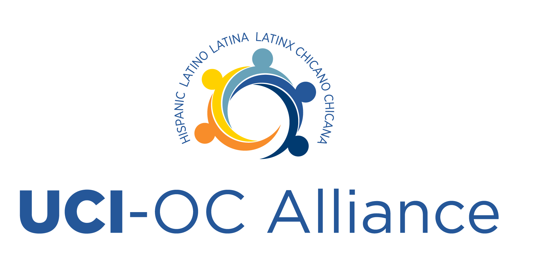 UCI-OC Alliance Wordmark Blue Logo Stacked UCI-OC Alliance Logo