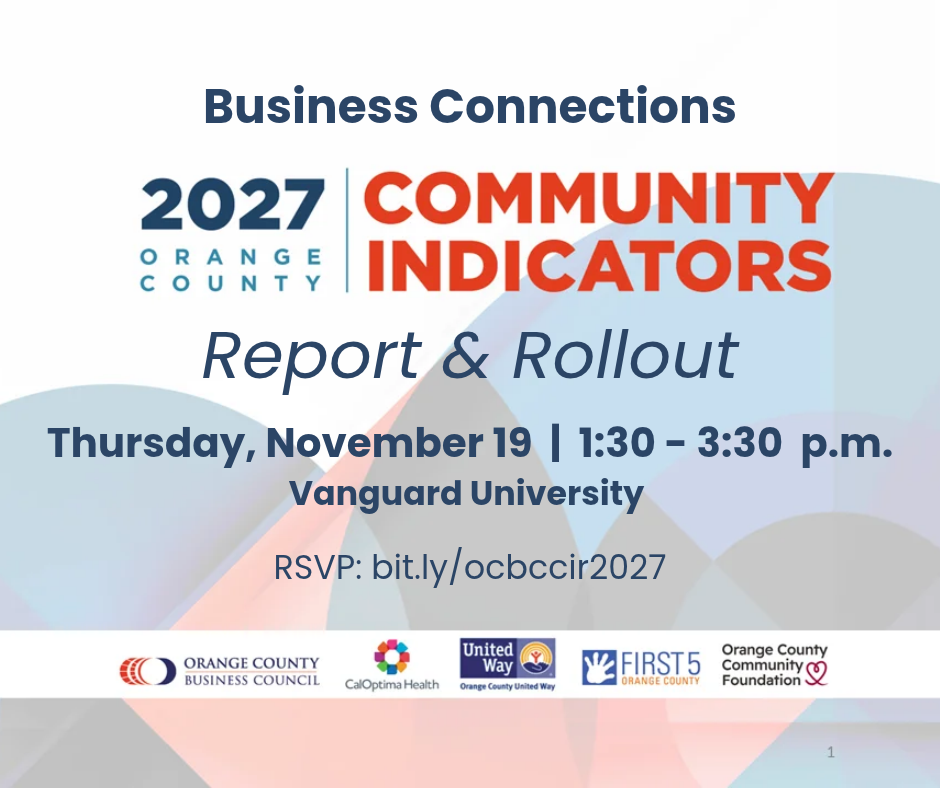 2027 Orange County Community Indicators Report and Rollout image