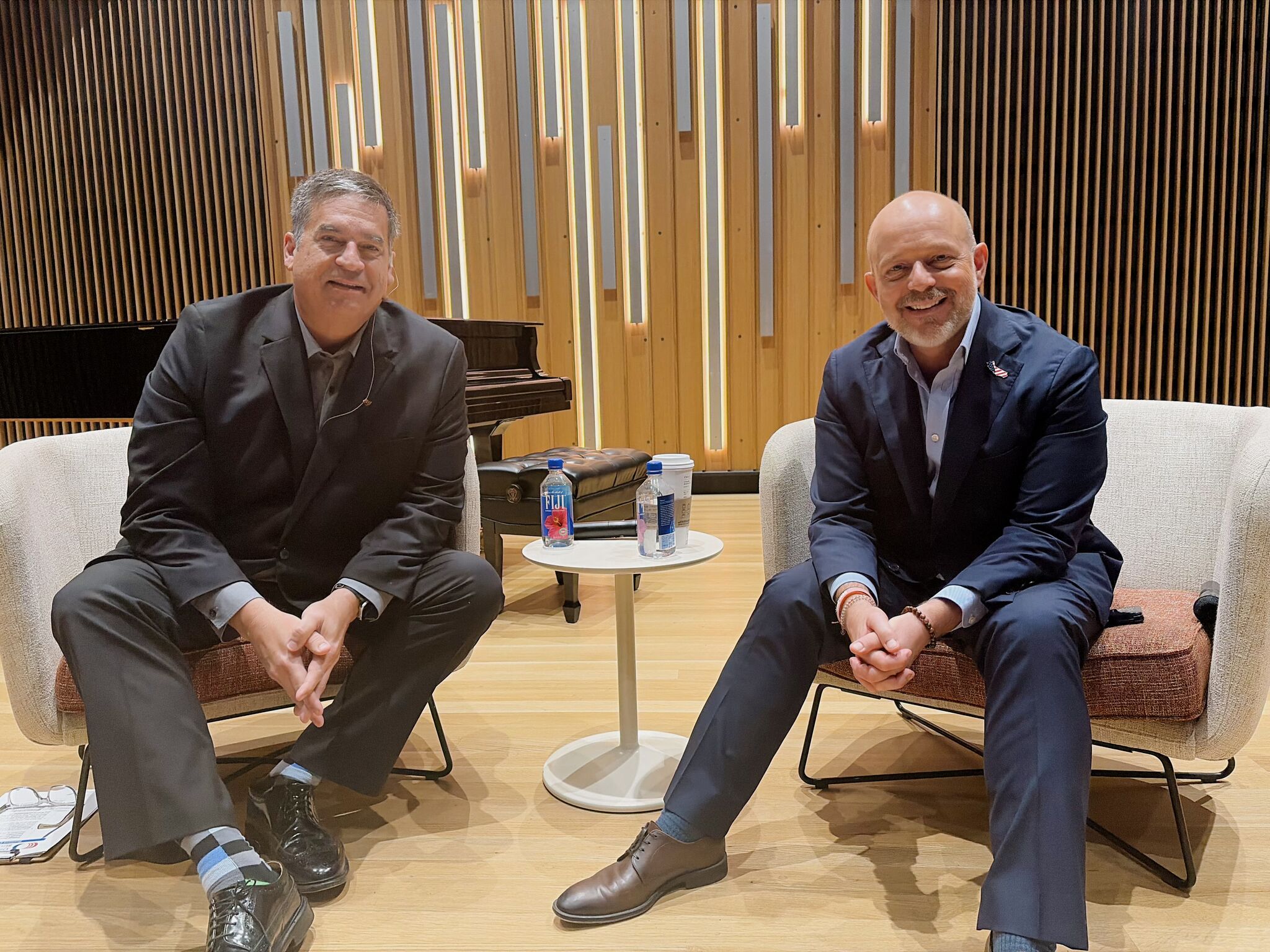 Jeff Ball and Steve Hilton