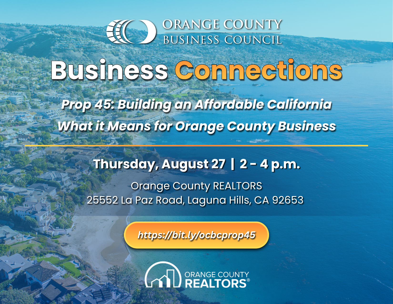 Prop 45 Building an Affordable California Act - What it Means for Orange County Business