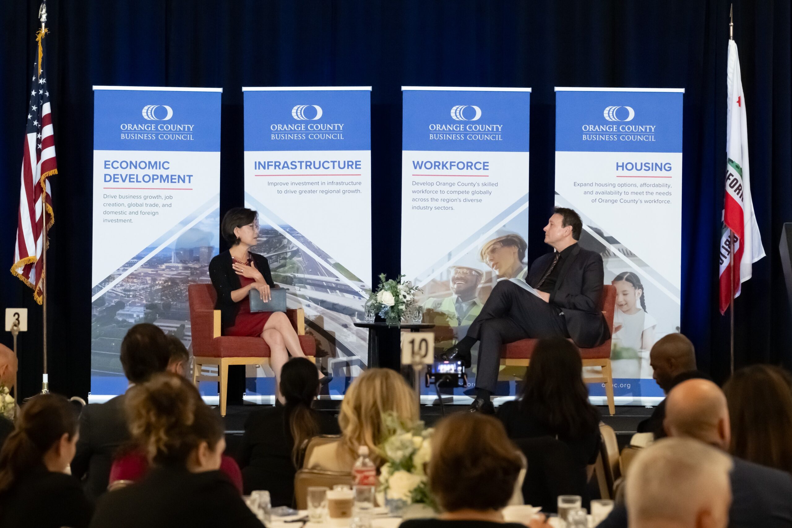 Orange County Business Council 2025 Legislative Day was held at the Hyatt Regency Irvine, in Irvine, California, on August 14, 2025.