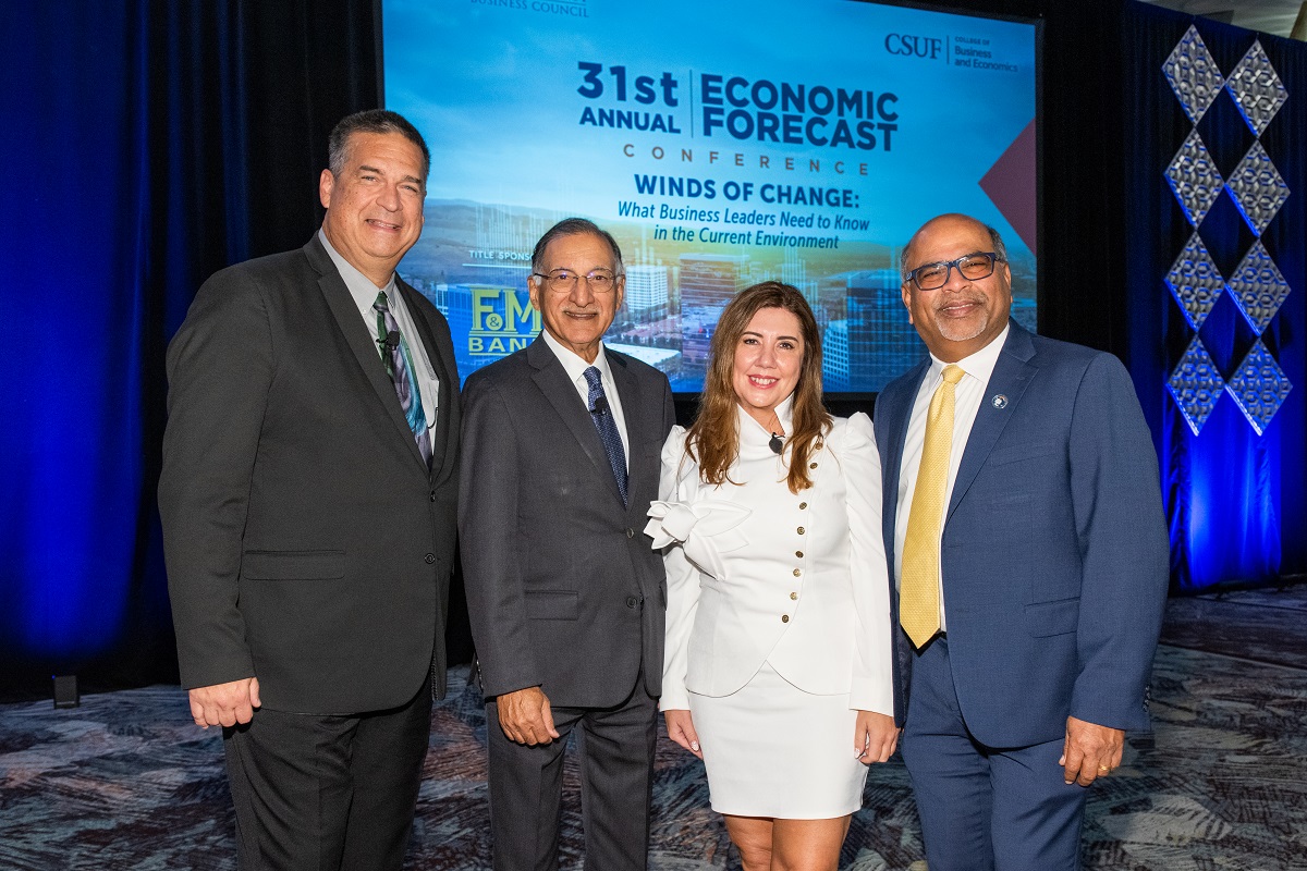 Orange County Business Council and California State University, Fullerton 31st Annual Economic Forecast Conference was held at Hyatt Regency Irvine in Irvine, California on October 30, 2025.