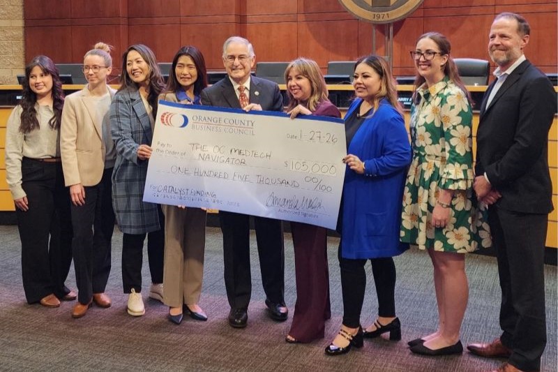 02. Irvine Mayor Larry Agran and Councilmembers Martinez-Franco & Liu joined OCBC