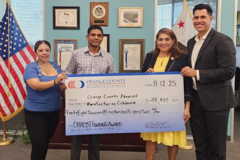 11. Assemblymember Sharon Quirk-Silva joined OCBC and California State University, Fullerton (CSUF)