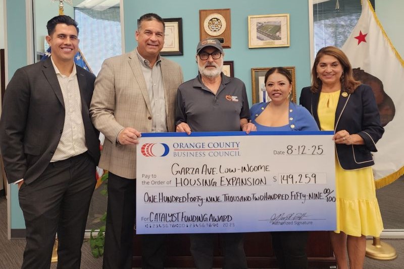 12. Assemblymember Sharon Quirk-Silva joined OCBC and Community Action Partnership of Orange County (CAP OC)