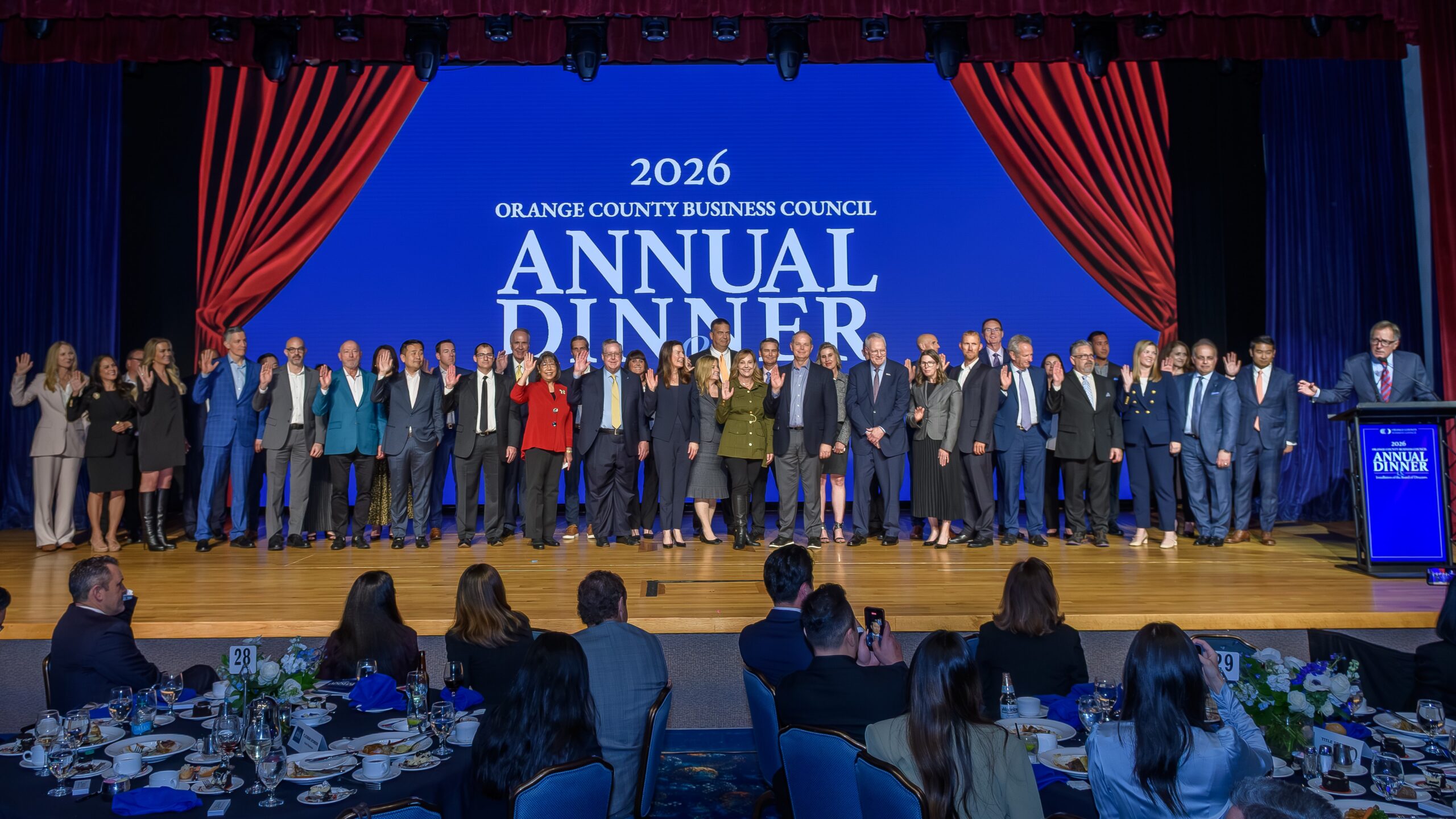 2026 Orange County Business Council Board of Directors Installed and Turning Red Tape Into Red Carpet Honorees Announced at Annual Dinner