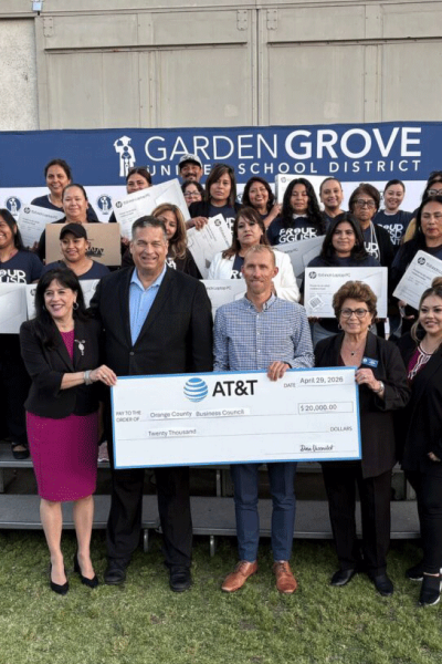 OCBC, AT&T Collaborate to Provide 60 Laptops to Orange County Students