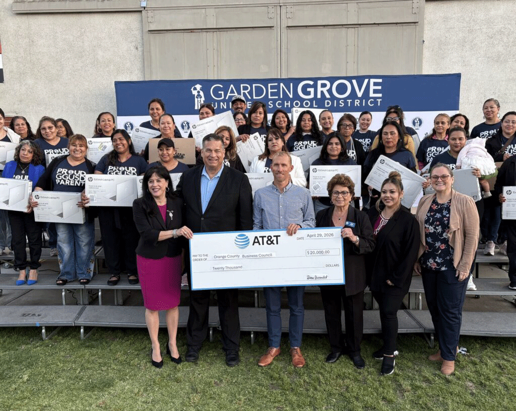 OCBC, AT&T Collaborate to Provide 60 Laptops to Orange County Students
