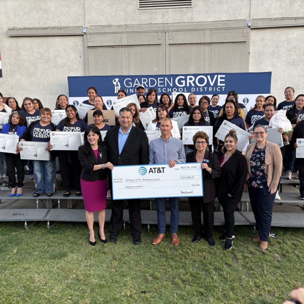 OCBC, AT&T Collaborate to Provide 60 Laptops to Orange County Students