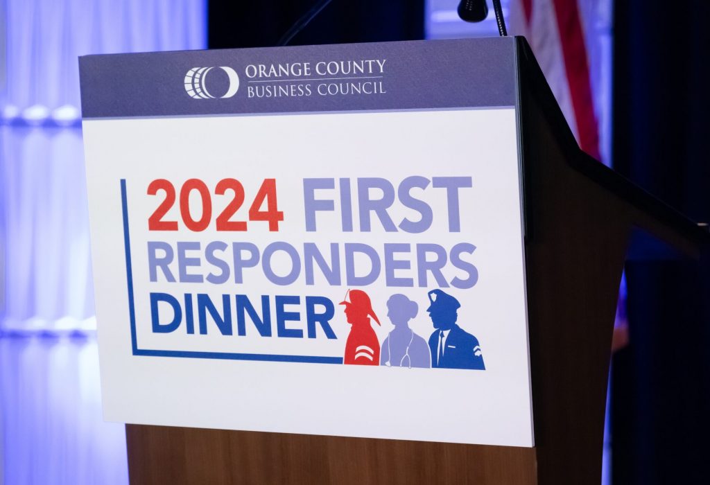 Orange County Business Council - 2024 First Responders Dinner was held at The Westin, Anaheim Resort in Anaheim, California on September 12, 2024.