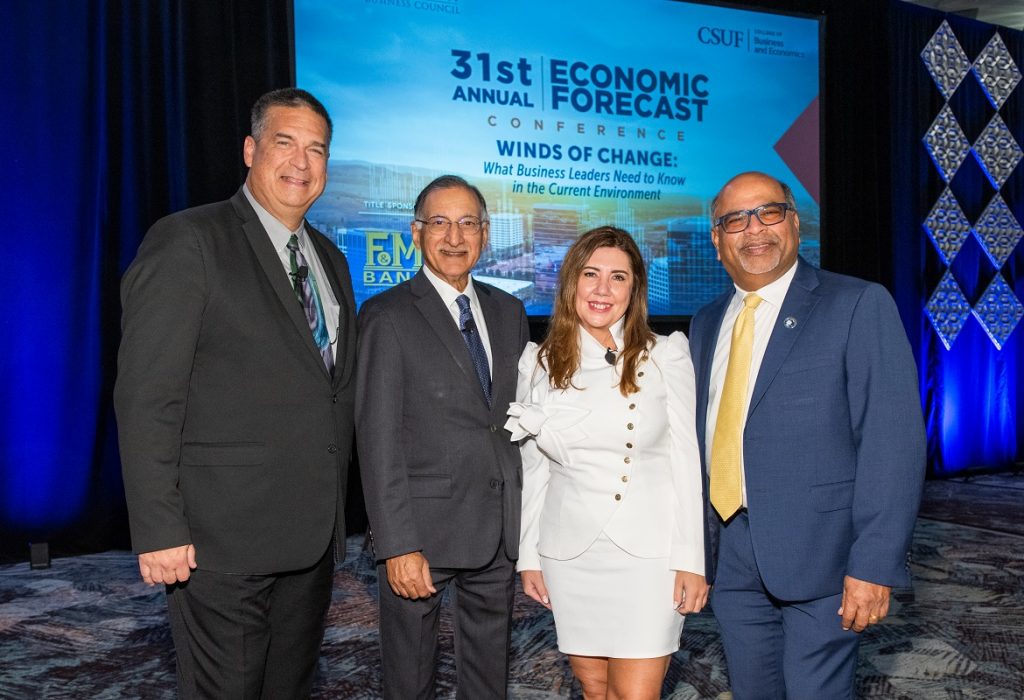 Orange County Business Council and California State University, Fullerton 31st Annual Economic Forecast Conference was held at Hyatt Regency Irvine in Irvine, California on October 30, 2025.
